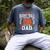My Favorite Basketball Player Calls Me Dad Basketball Men's Comfort Colors T-Shirt Denim