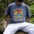 My Favorite Fishing Buddy Calls Me Dad Men's Comfort Colors T-Shirt Denim