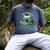 My Favorite Soccer Player Calls Me Stepdad Father's Day Men Men's Comfort Colors T-Shirt Denim