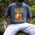 Floral Cow Reading Pun Just One More Chapter Cozy Book Lover Men's Comfort Colors T-Shirt Denim
