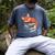 Fox Reading Book Pajama Sleep Men's Comfort Colors T-Shirt Denim Fox Reading Book Pajama Sleep Men's Comfort Colors T-Shirt Denim