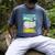 Frutiger Aero Aesthetic Rainbow Glitch Art Premium Tri-Blend Men's Comfort Colors T-Shirt Denim