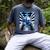 Frutiger Aero Aesthetic Tech Checkered Room Orb Sky Raglan Baseball Tee Men's Comfort Colors T-Shirt Denim