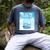 Frutiger Aero Aesthetic Tech Kawaii Milk Underwater Fishes Men's Comfort Colors T-Shirt Denim Frutiger Aero Aesthetic Tech Kawaii Milk Underwater Fishes Men's Comfort Colors T-Shirt Denim