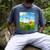 Frutiger Aero Aesthetic Tech Scenery Fishes Sunflower Raglan Baseball Tee Men's Comfort Colors T-Shirt Denim Frutiger Aero Aesthetic Tech Scenery Fishes Sunflower Raglan Baseball Tee Men's Comfort Colors T-Shirt Denim