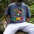 Future HBCU Grad Dabbing Kid Graduation For Boys Kids Men's Comfort Colors T-Shirt Denim