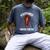 Future HBCU Grad Girl Wearing Graduation Gown Men's Comfort Colors T-Shirt Denim