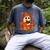 Ghost Reading Book Lovers Autumn Fall Halloween Men's Comfort Colors T-Shirt Denim