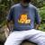 Go Away I'm Introverting Cozy Cat With Laptop And Coffee Men's Comfort Colors T-Shirt Denim Go Away I'm Introverting Cozy Cat With Laptop And Coffee Men's Comfort Colors T-Shirt Denim