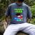 Graduation Class 2018 Cap Gown Shirt Preschool Graduate Men's Comfort Colors T-Shirt Denim