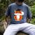 Graduation Fox School Bachelor Master Doctor Study Men's Comfort Colors T-Shirt Denim