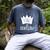 Graduation King Of Dentistry Dentist Or Hygienist Men's Comfort Colors T-Shirt Denim