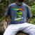 Graduation Preschool Dinosaur T Rex Crushed It Boys Grad Men's Comfort Colors T-Shirt Denim
