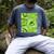 Green Comic Book Green Graphic Men's Comfort Colors T-Shirt Denim