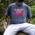 Groovy I Wear Pink In Memory Of My Aunt Breast Cancer Back Men's Comfort Colors T-Shirt Denim