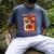 Guess What Chicken Butt DadSiblingsFriends Humor Small Men's Comfort Colors T-Shirt Denim