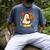 Halloween Cute Ghost Shirt Reading Books Ghost Men's Comfort Colors T-Shirt Denim