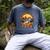 We Hooked The Best Papa Ever Fishing Dad Papa's Day Men's Comfort Colors T-Shirt Denim
