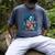Hot Tea & Spicy Books Skeleton Reader Men's Comfort Colors T-Shirt Denim Hot Tea & Spicy Books Skeleton Reader Men's Comfort Colors T-Shirt Denim