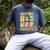 HUGvyn Happy 100 Days Of School Teacher Goose Preppy Books Men's Comfort Colors T-Shirt Denim HUGvyn Happy 100 Days Of School Teacher Goose Preppy Books Men's Comfort Colors T-Shirt Denim