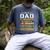 I'm A Dad Grandpa And A Vietnam Veteran US Army Vet Men's Comfort Colors T-Shirt Denim