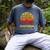 I'm Going Outside If Asked I'm Outstanding Dad Joke Men's Comfort Colors T-Shirt Denim