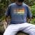 It's Me Hi I'm The Dad It's Me Dad Father's Day Retro Men's Comfort Colors T-Shirt Denim
