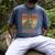 Just A Dad Who Always Came Back With The Milk Daddy Men's Comfort Colors T-Shirt Denim