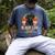 Lab Dad Retro Black Labrador Owner Men's Comfort Colors T-Shirt Denim