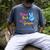 Last Day Of School Peace Out Grade 4 Graduation Kids Men's Comfort Colors T-Shirt Denim