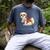 I Love Dad Tattoo Shih Tzu Dad Father's Day Men's Comfort Colors T-Shirt Denim