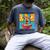 Love Reading And Giraffes Cute Giraffe Reading Book Lovers Men's Comfort Colors T-Shirt Denim