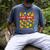 Mom And Dad Mama Birthday Boy Building Bricks Family Party Men's Comfort Colors T-Shirt Denim