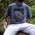 Monster Truck Dad Family Matching Monster Trucks Birthday Men's Comfort Colors T-Shirt Denim