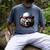 Papa Bear Face Cool Dad Style Retro Fathers Day Daddy Bear Men's Comfort Colors T-Shirt Denim