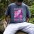 Pastel Goth In Memory Of My Social Life Coffin & Pink Roses Men's Comfort Colors T-Shirt Denim