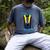 PhD Hood Graduation Shirt Doctorate Degree Doctoral Men's Comfort Colors T-Shirt Denim