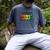 Powered By Books Bookworm Librarian Reading Men's Comfort Colors T-Shirt Denim