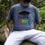 Pre-K -12th Grade Hand Prints Space Graduation Class Of 2037 Men's Comfort Colors T-Shirt Denim