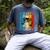 Pregnancy Announcement Dad Level Unlocked New Daddy Father Men's Comfort Colors T-Shirt Denim