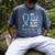 Prostate Cancer Awareness Light Blue Ribbon Dad Survivor Men's Comfort Colors T-Shirt Denim