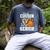 Proud Cousin Of A 2026 Senior Basketball Graduation Leopard Men's Comfort Colors T-Shirt Denim