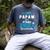 Proud Papaw Class Of 2023 PHD Graduate Doctorate Graduation Men's Comfort Colors T-Shirt Denim