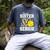 Proud Sister Of A 2026 Senior Softball Graduation Leopard Men's Comfort Colors T-Shirt Denim