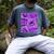 Purple Comic Book Purple Color Graphic Men's Comfort Colors T-Shirt Denim