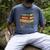Read Blue Liberty Books July 4th Independence Men's Comfort Colors T-Shirt Denim