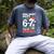 Reading 67 Meme English Teacher Christmas Book Lover Men's Comfort Colors T-Shirt Denim