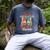 Reading Gnomes Cute Easily Distracted By Books And Gnomes Men's Comfort Colors T-Shirt Denim