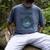Reel Cool Grandpa Fishing Dad Father's Day Fisherman Men's Comfort Colors T-Shirt Denim