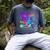 Retro 1980s 80's Baby 1990s 90's Made Me Nostalgia Birthday Men's Comfort Colors T-Shirt Denim